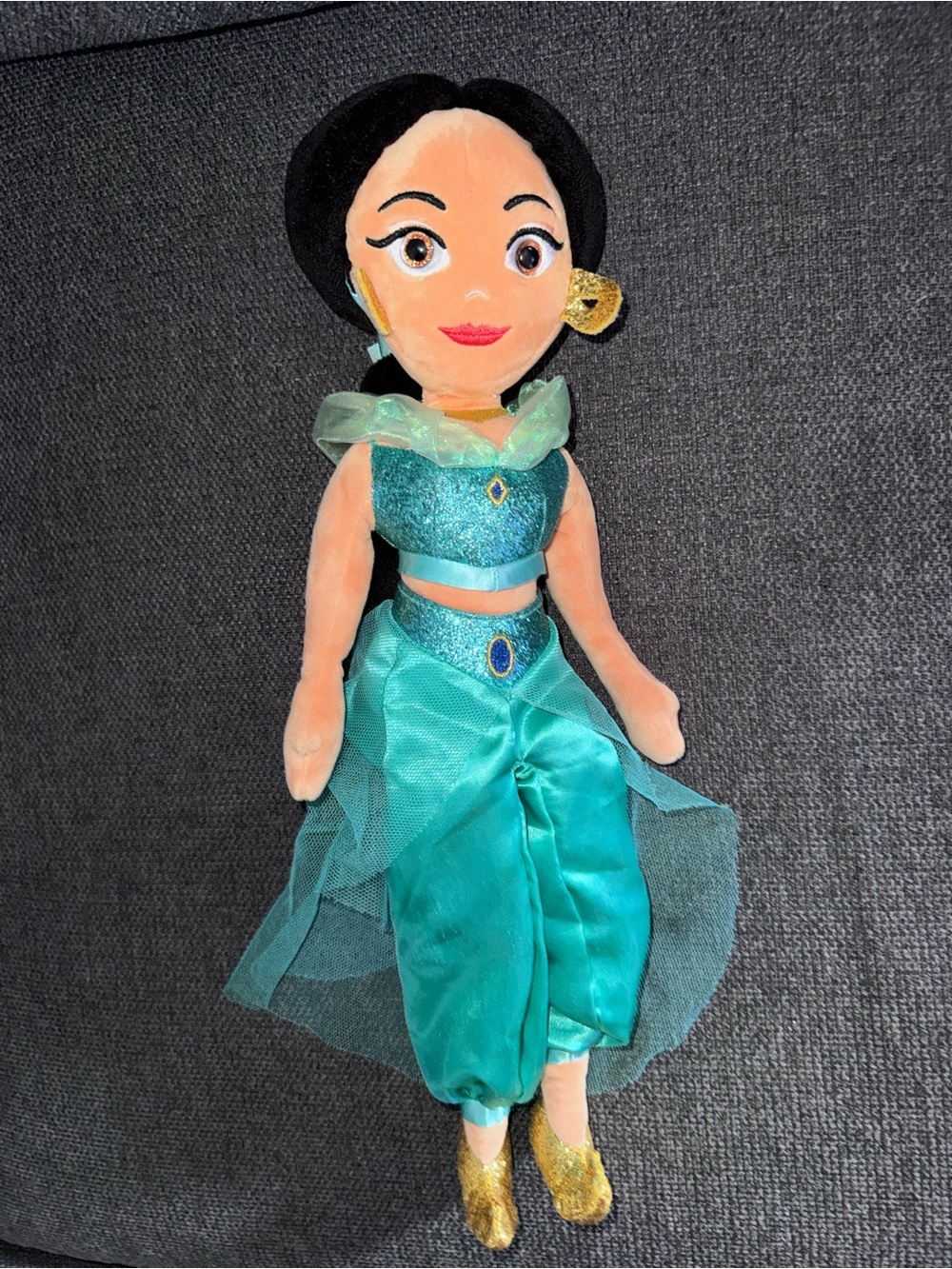 Ty sparkle jasmine Aladdin plush